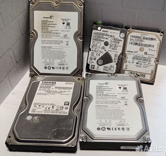 Неисправные HDD