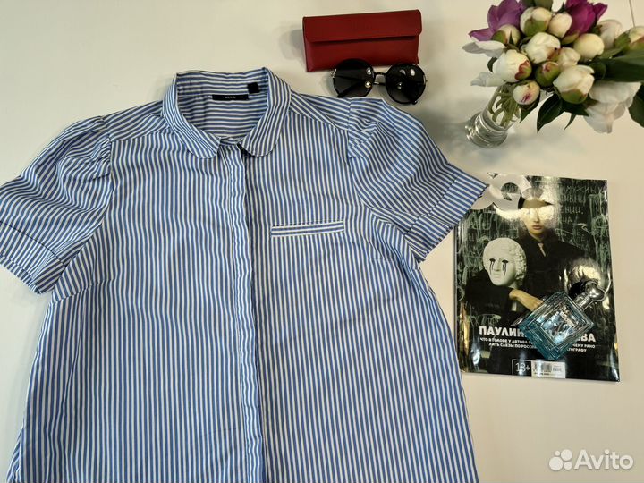 Платье рубашка 46