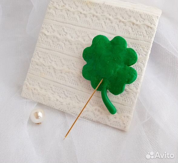 Брошь-игла (Ручная работа)