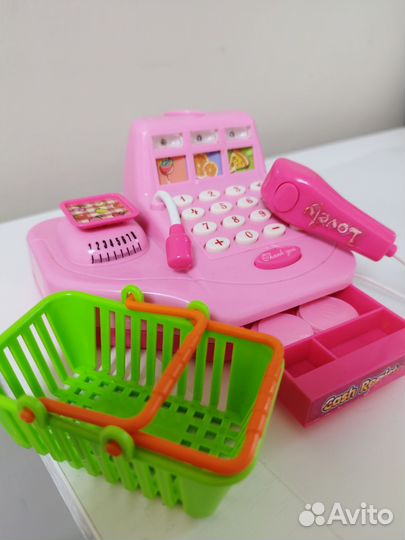 Детские игрушки касса продавца мебель для кукол
