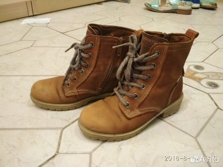 Осенние сапоги Ecco