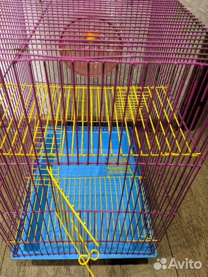 4х ярусная клетка для хомяков