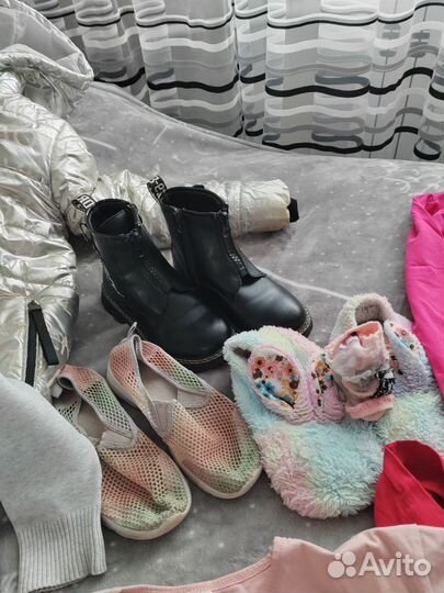 Мешок вещей на девочку