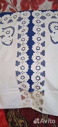 Зановеси, наволочки, пододеяльники, выбитые