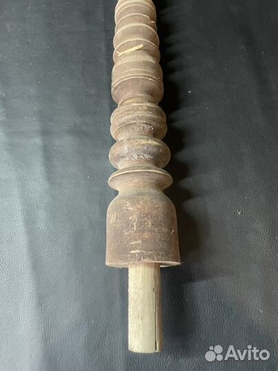 Ножка резная старинная фрагмент резной балясина