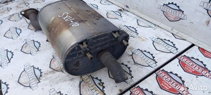 Бочка глушителя Toyota Harrier SXU10 5SFE 2000