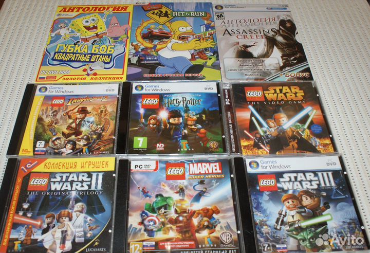 Игры для PC 22 диска