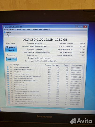 Мощный игровой ноутбук Lenovo i7 CS GO Видеообзор