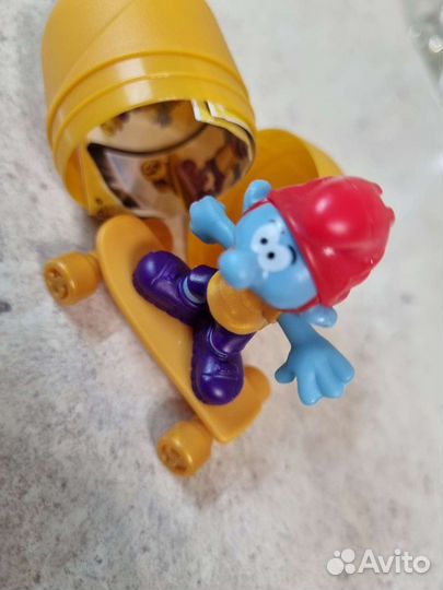 Смурфики 2022 Скейтбордист,Пилот,Альпинист, Доктор