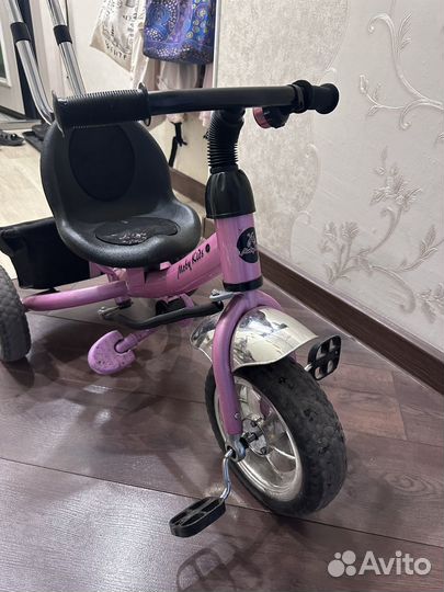 Велосипед детский с ручкой