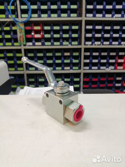 Кран гидравлический шаровой двухходовой 3/8