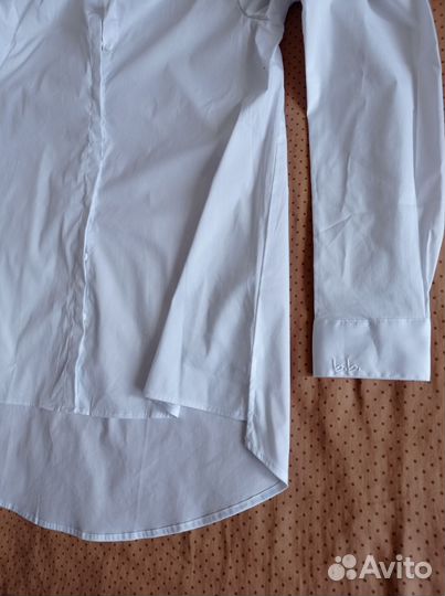 Рубашка для девочки 170 Button blue новая