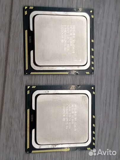 Разные процы Xeon E5620 w3550 E5140 1265L