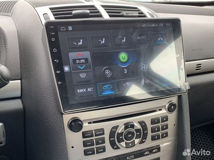 Магнитола Peugeot 407 Android IPS DSP