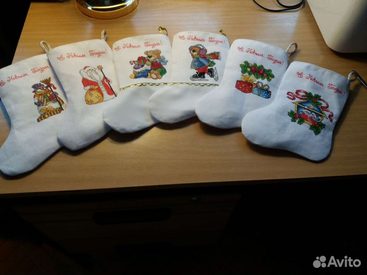 Новогодние сапожки