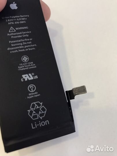 iPhone 6s аккумулятор 100 оригинал