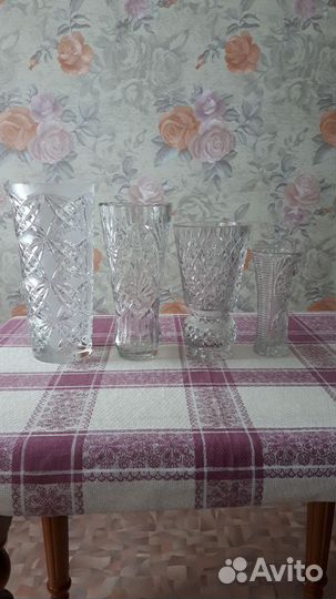 Хрустальная посуда СССР