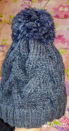 Шапка и шарф снуд оч теплые