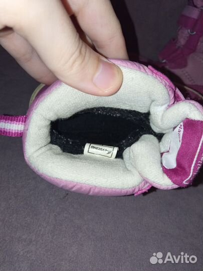 Дутики для девочки 23р