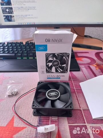 Вентилятор для корпуса DeepCool xfan 80