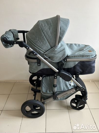Коляска-трансформер 2 в 1 Luxmom 555
