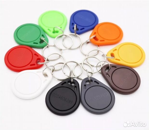 Метка ключ rfid 125 кГц EM4305 перезаписываемая