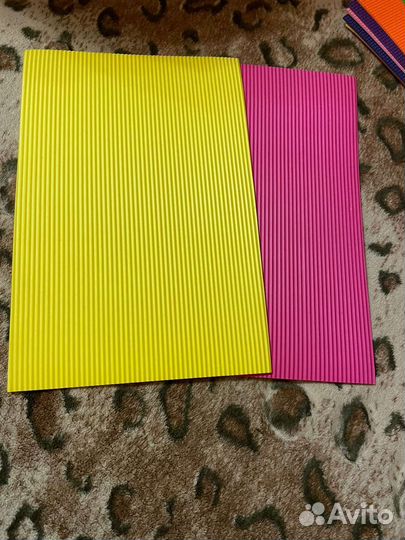 Махровый и рефленый фоамиран