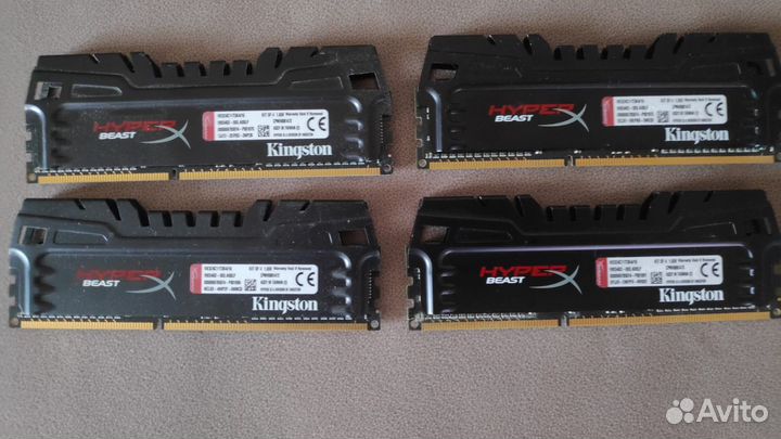 Память DDR3 Kingston HyperX Beast HX324C11T3K4/16