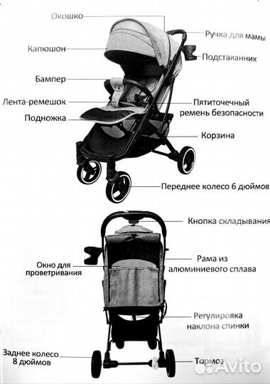 Коляска Jetem Lavida
