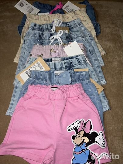 Новые шорты для девочки gloria jeans