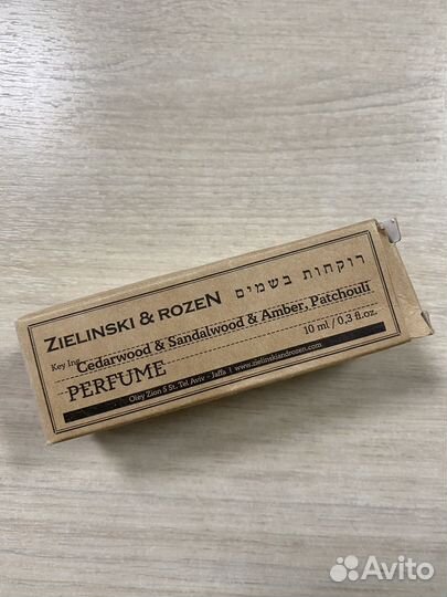 Духи Zielinski&Rosen, 10 ml