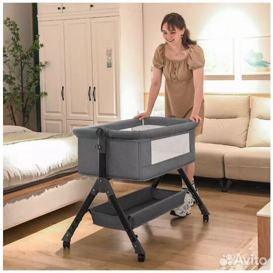 Приставная кроватка новая