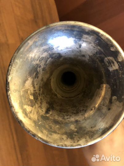 Редкая немецкая труба духовая weltklang