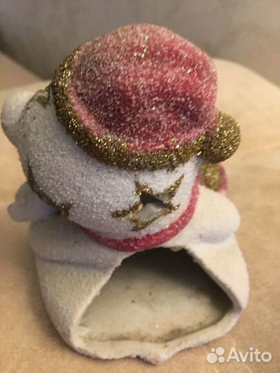 Мишка Подсвечник новогодний