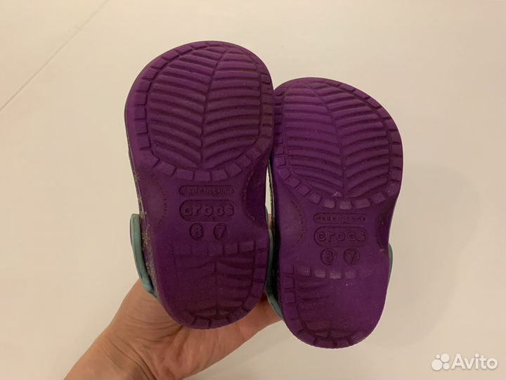 Сабо crocs c 6-7 frozen