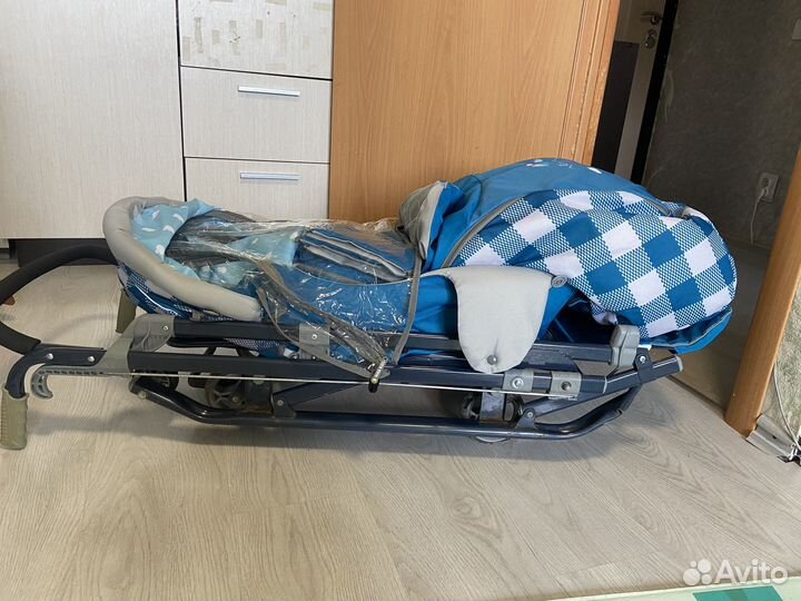 Санки коляска ника7.4