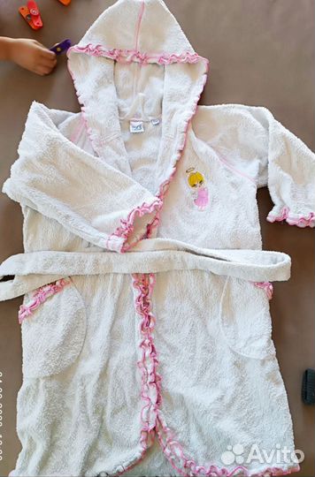 Халат белый 104 хлопок