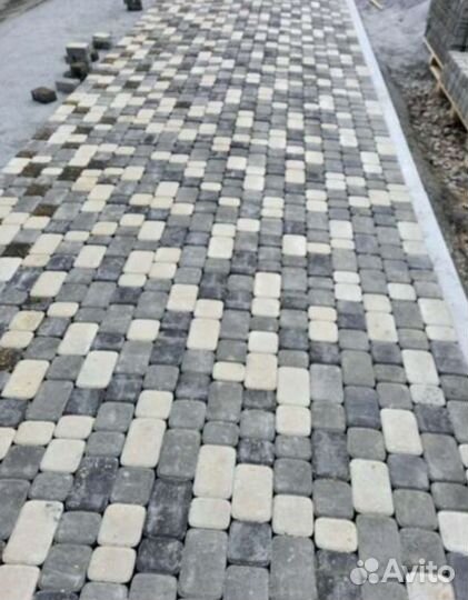 Укладка тротуарной плитки