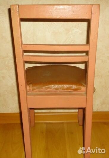 Маленький стул со спинкой СССР