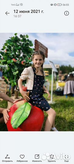 Топ на девочку 140-146 лёгкий хлопок