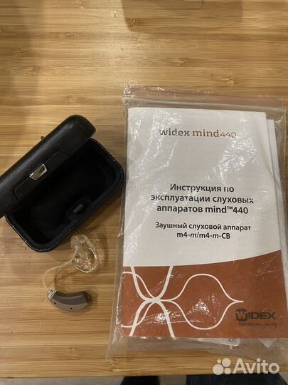 Слуховой аппарат widex mind 440
