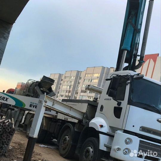 Бетон различных марок, лента 17 метров