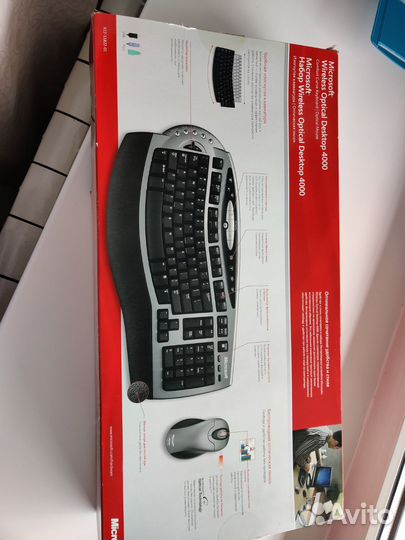Набор клавиатура и мышь беспроводная. Microsoft