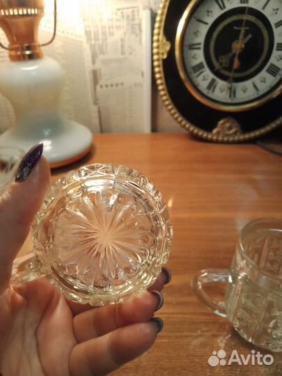 Хрустальные чашечки СССР