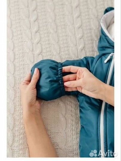 Конверт+комбинезон на выписку осень/зима