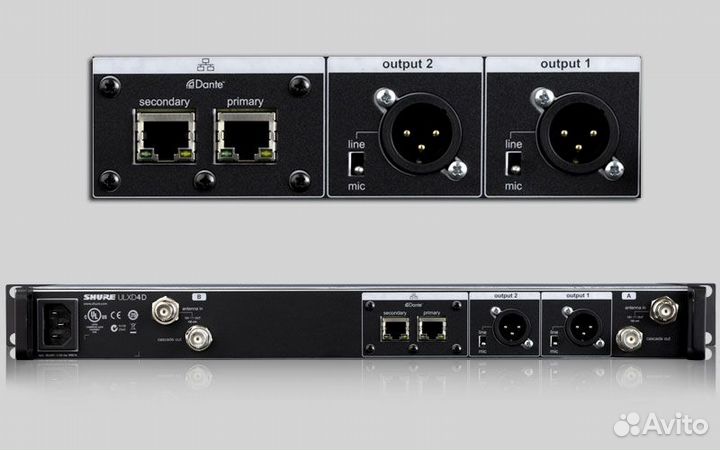 Shure ulxd4D/Shure ulxd2/beta58/beta87