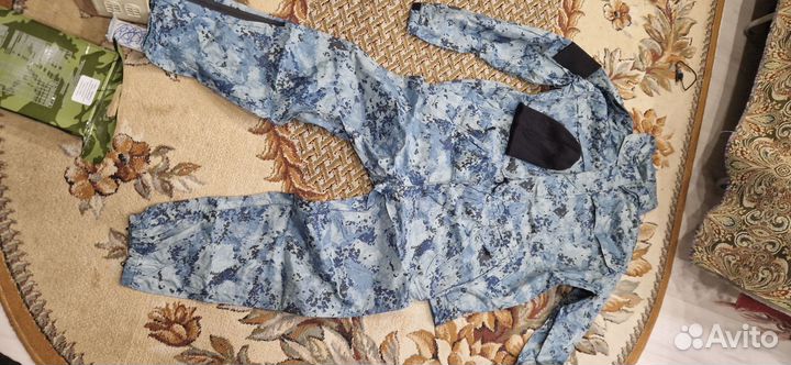 Костюм мох синий +ввз