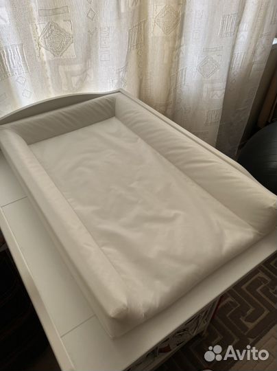 Пеленальный матрас подстилка IKEA vadra с чехлом