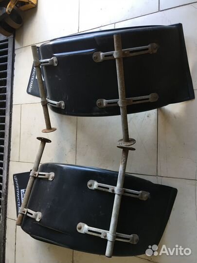 Подкрылки задние Ford Transit 8 спарка