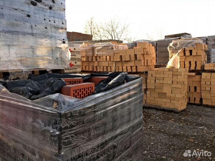 Кирпич облицовочный с завода